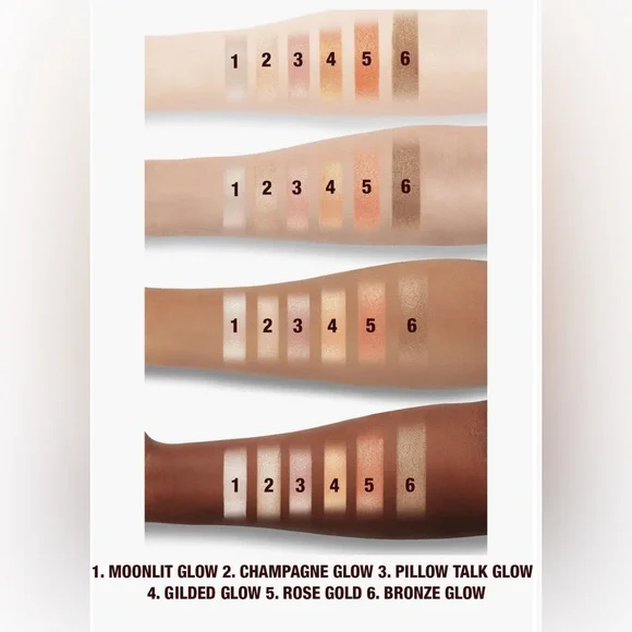 Charlotte Tilbury Glow Glide Hollywood Highlighter in Moonlit Glow - New w/Box - Picture 9 of 13